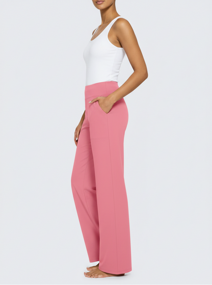 JALO Loose High-Waist Business Casual Pants 
